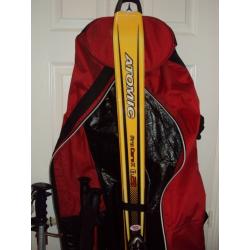 Skis, boots & bag for sale. Dereham