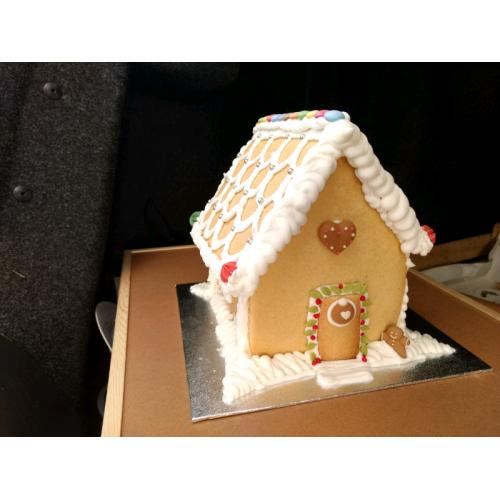 Sugar cookie houses