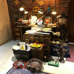 Cast Iron Automobilia and Railway Related Signs - ?15-25 each