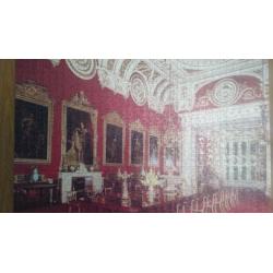 vintage jigsaw thatching cottage and buckingham palace