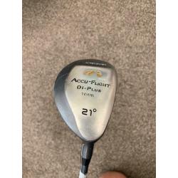 Selection of golf clubs available