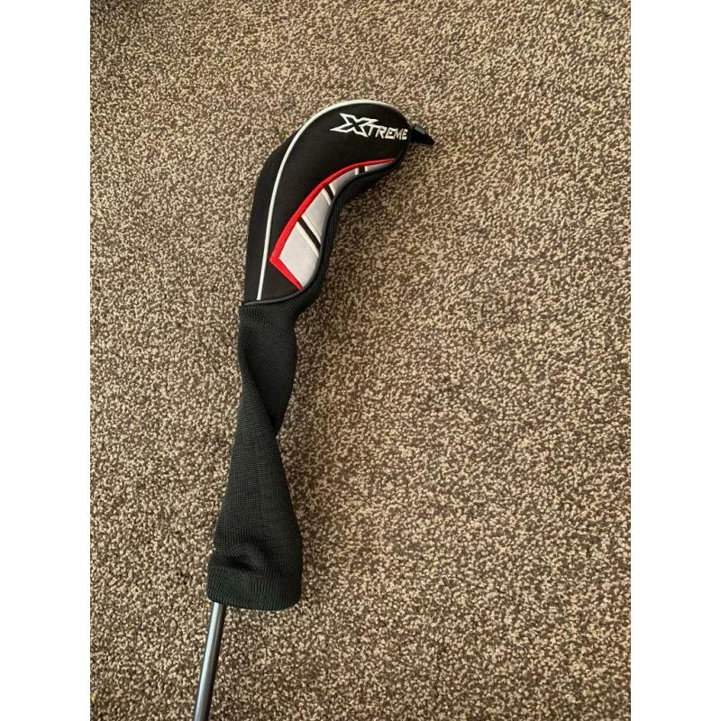 Selection of golf clubs available
