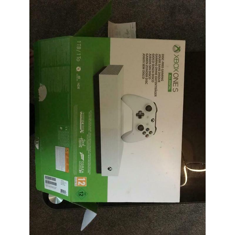X box one s all digital 1tb