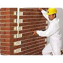 14 BRICK-TILE-PANELS Rustic red/black, ref. DF687, each panel 138.5 x 69.8cm