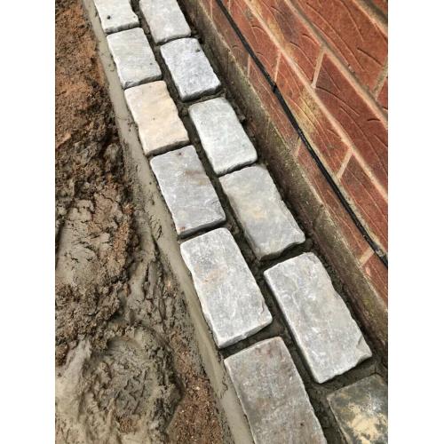 Kandla grey Indian paving cobbles