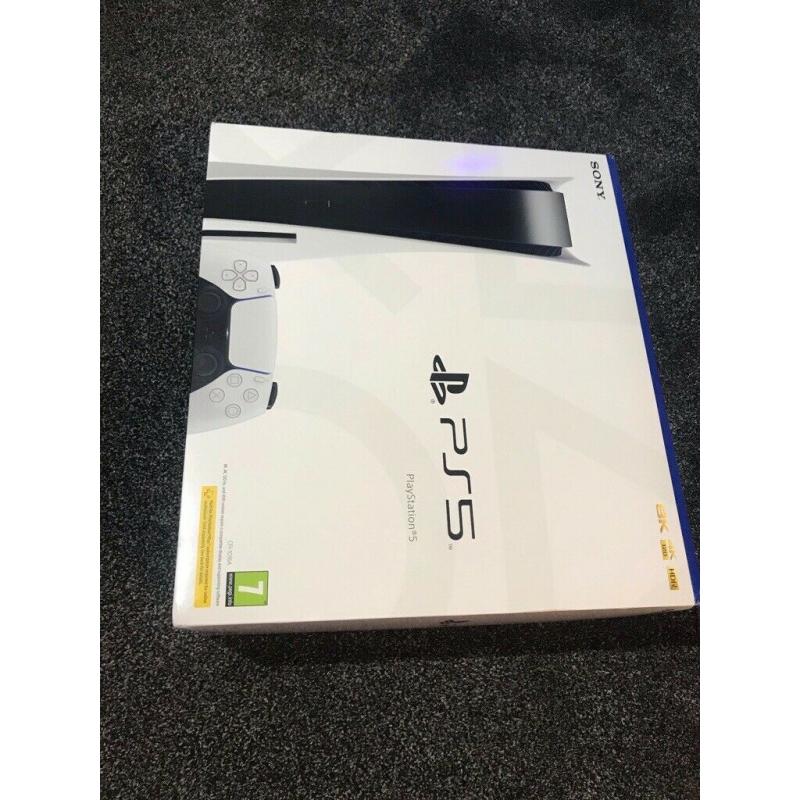 Ps5 disc edition brand new with warranty & receipt unopened