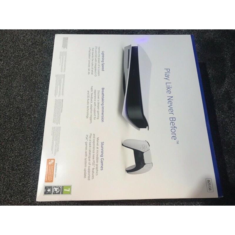 Ps5 disc edition brand new with warranty & receipt unopened