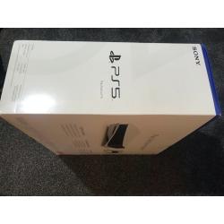 Ps5 disc edition brand new with warranty & receipt unopened