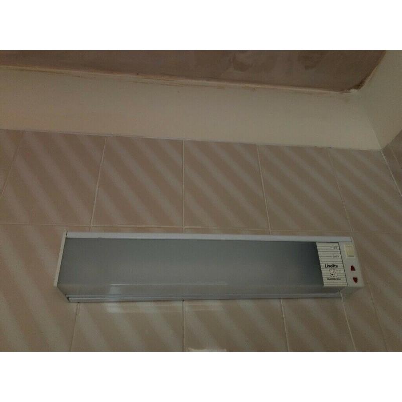 Bathroom Linolite shaver light
