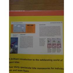 How To Make And Fly Stunt Kites Kit Jeremy Boyce Book & Stunt Kite Kit - New