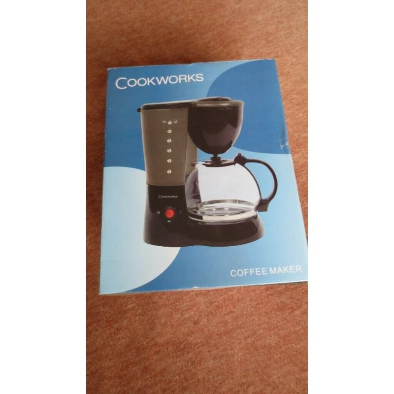 Brand new Cookworks Coffee Maker