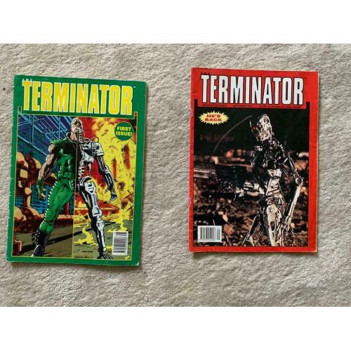 RARE Terminator comic 1st & 2nd issue