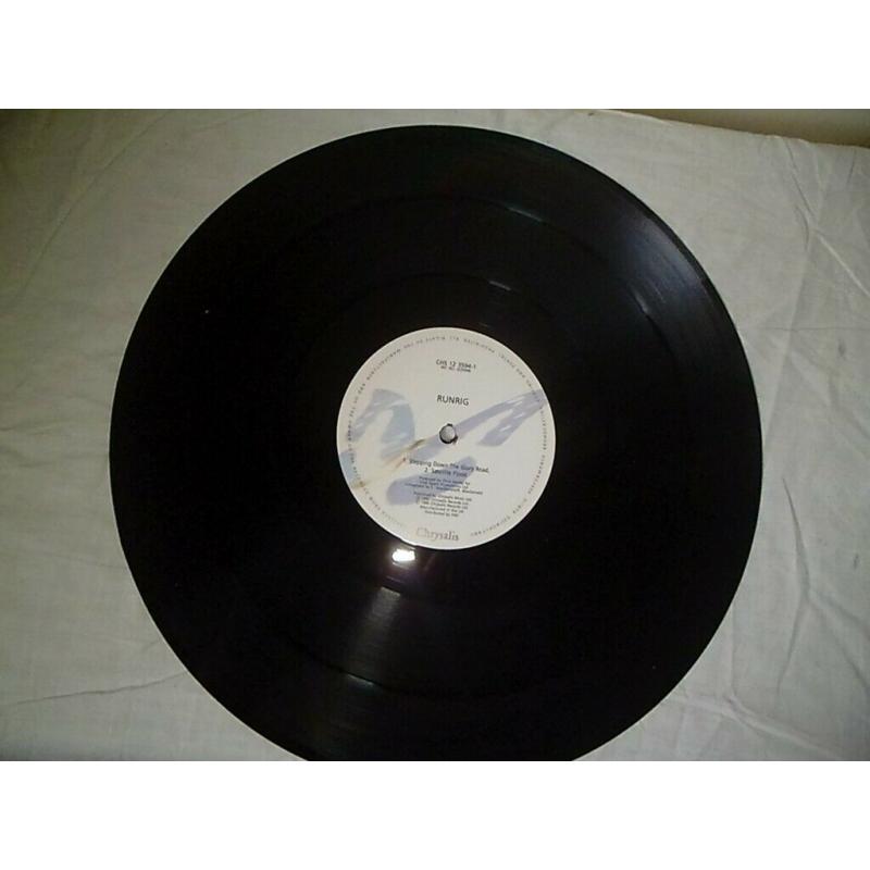 RUNRIG 'CAPTURE THE HEART' 1990 VINYL 12'' SINGLE