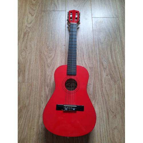 Palmers red childs guitar age 5-8