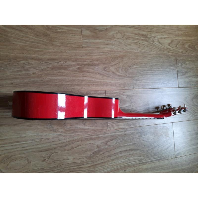 Palmers red childs guitar age 5-8