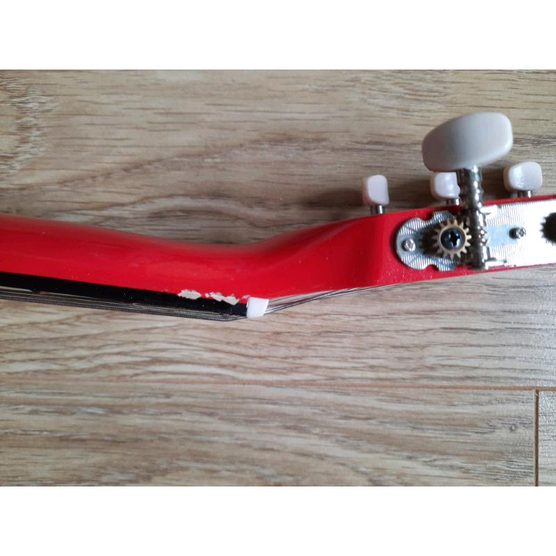 Palmers red childs guitar age 5-8