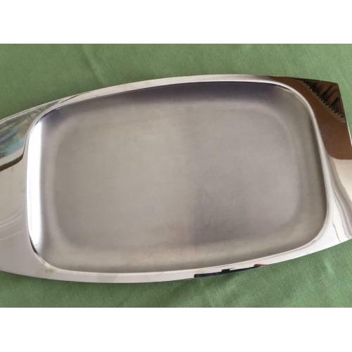 Stainless Steel Tray/Platter. 16?x 9? approx
