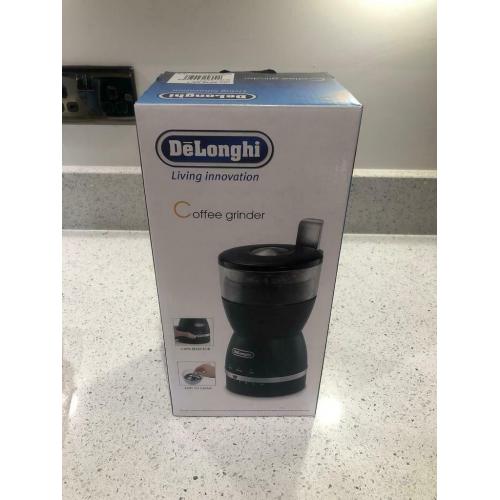Delonghi coffee grinder brand new in box