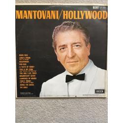MANTOVANI - HOLLYWOOD (UK VINYL LP, 1967)
