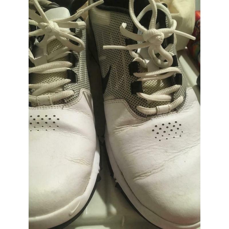 Golf shoes gloves and balls ect