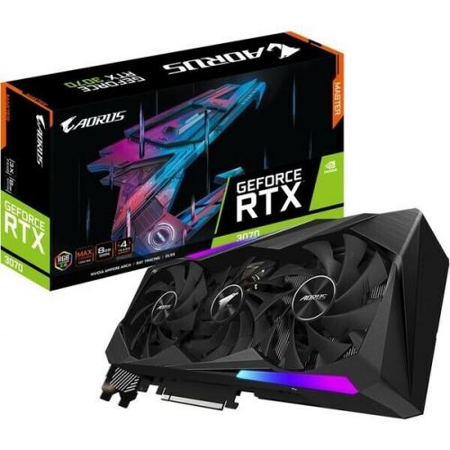 BRAND NEW GIGABYTE GeForce RTX 3070 8 GB AORUS MASTER Graphics Card