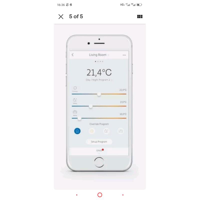 Mill AV1200wifi Glass panel heater, Wi-Fi mill