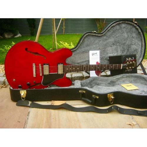 ? 2018 GIBSON USA ES-335 Dot Limited Edition ? BLACK BINDING ! ? Flame Neck ?BEAUTIFUL!