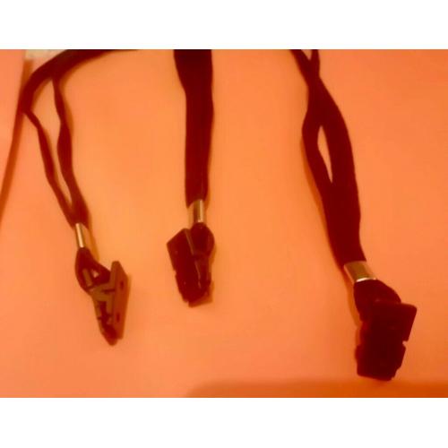 Unused Black Neck Strap Lanyard (Conference / Security)