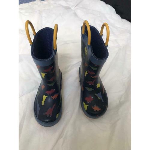 Toddler dinosaur print wellies - size 5